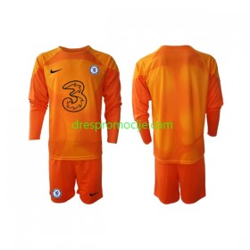 Chelsea Dres Golmanski Dječji Domaći 2022/2023 Dugim Rukavima